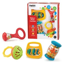 Colorful educational toys for developing brain connections and early childhood learning.