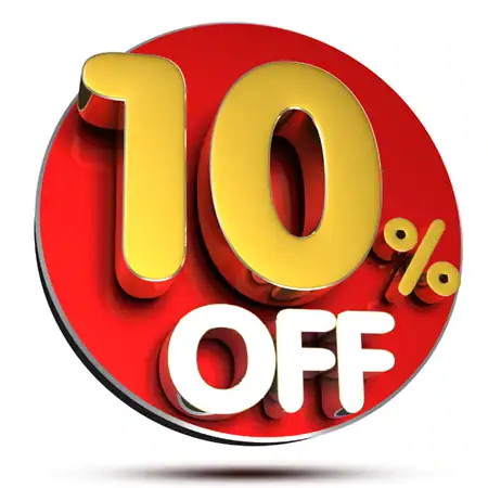 10% off discount promotion for building brain connections, improve cognitive skills and memory development.